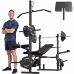 8 in 1 Weight Bench Set with Leg Extension and Leg Curl