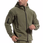 Military Jackets Tactical Jacket For Men Warm Hooded Hike - Image 2