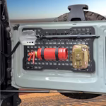 OFF ROAD Tailgate Storage Panel Tailgate Molle Panel Steel Cargo Shelf Storage Luggage Holder Carrier For Ford Bronco Accessories 2021 2022 2023 2 4 Doors - Image 6