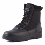 Waterproof Tactical Boots – Men’s High-Top Black Outdoor Hiking Shoes - Image 2