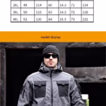 Tactical Soft Shell Jacket Tactical Windbreaker Waterproof Outdoor - Image 6