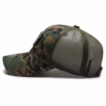 Tear Mark Velcro Outdoor Sun Protection Tactical Camouflage Baseball Hat - Image 9