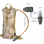 1Pc 3L Tactical Hydration Pack Water Bladder Adjustable Water Drink Backpack For Hiking Cycling Climbing Running - Image 2