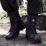Waterproof outdoor tactical military boots - Image 2
