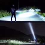Strong Flashlight Focusing Led Light Rechargeable Super Bright LED Outdoor Xenon Lamp - Image 9