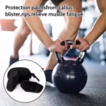 Anti-Slip Grip Strengthener No Sweaty Portable Finger Trainer Breathable Comfort Workout Grips For Dumbbell Lifting - Image 9