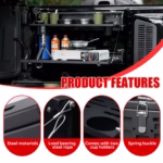 Tailgate Table Molle Panel For Ford Bronco 2021-2024 2-Tier Foldable Rear Storage Cargo Rack Shelf Camping Desk - Image 8