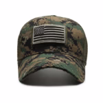 Tear Mark Velcro Outdoor Sun Protection Tactical Camouflage Baseball Hat - Image 8