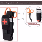 Tactical Edc Tourniquet Scissor Kit Outdoor Flashlight Storage Bag - Image 3