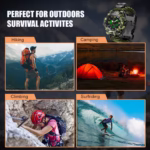 Waterproof Dual Display Electronic Tactical Watch - Image 7