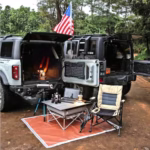 OFF ROAD Tailgate Storage Panel Tailgate Molle Panel Steel Cargo Shelf Storage Luggage Holder Carrier For Ford Bronco Accessories 2021 2022 2023 2 4 Doors - Image 5