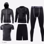 Fitness clothing suit basketball tights - Image 8