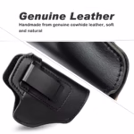Left RIGHT Tactical Leather Holster for Concealed Carry - Image 5