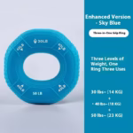 Silicone Grip Ring Decompression Decompression Building Up Arm Muscles Training Five Finger Strength Rehabilitation Grip Strength Exercise Hand Strength Equipment - Image 10