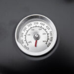 3-in-1 Vertical Charcoal BBQ Smoker Grill With 2 Cooking Areas And Thermometer - Image 6