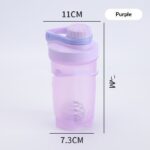 Fitness Eddy 500ml Protein Shaker Bottle - Leakproof Sports Mixer - Image 4