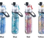 2-in-1 Misting Water Bottle - 500ml Insulated Sport Spray - Image 8