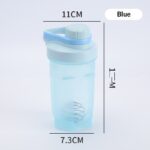 Fitness Eddy 500ml Protein Shaker Bottle - Leakproof Sports Mixer - Image 3