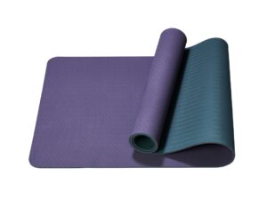 Fitness Eddy 57 Yoga Mat, Exercise Yoga Mat With Non-Slip Design, Professional TPE Exericise Mat, 72 X 24 Multi-Purpose Workout Mat For Women, Pilates Fitness And Floor Exercises