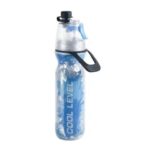 2-in-1 Misting Water Bottle - 500ml Insulated Sport Spray - Image 4