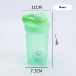 Fitness Eddy 500ml Protein Shaker Bottle - Leakproof Sports Mixer - Image 2