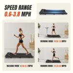 Walking Pad Treadmill - Compact & Portable Walking Pad, Quiet Operation, Adjustable Speed Settings - Image 2