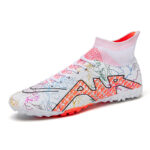 Fitness Eddy™ 6030 Elite High-Top Soccer Spikes – Professional Compression Football Boots - Image 9