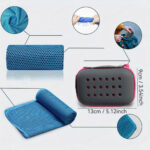 Cooling Sports Towel Quick-Dry, Sweat Absorbing, Ice Cold Fabric For Outdoor Fitness, Yoga, And Gym Workouts - Image 3