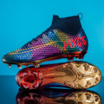 Fitness Eddy™ Gold-Plated High-Top Performance Soccer Boots – Elite Turf & Grass Trainers - Image 7