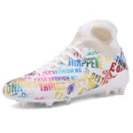 Fitness Eddy™ Fashion-Forward Athletic Soccer Shoes – Breathable Performance Cleats - Image 2