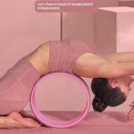 High-Density EVA Yoga Wheel Home Pilates Circle Backbend Aid Beginner Spinal Release Rolling Trainer