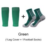 Sports Soccer Socks With Knee Pad Mid-calf Glue Dispensing Non-slip - Image 7