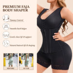 Fitness Eddy™ Elite Hourglass Thermo-Compression Faja – Full-Body Overbust Shaper & Sculpting Butt Lifter - Image 7