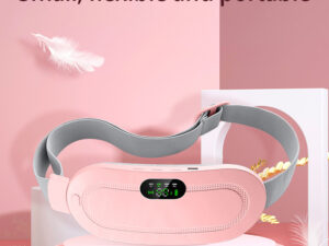 Fitness Eddy 15 Menstrual Heating Pad Smart Warm Belt Relief Waist Pain Cramps Vibrating Abdominal Massager Electric Waist Belt Device