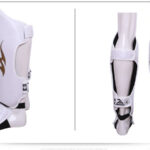 MMA Sanda Greaves – Premium Artificial Leather Boxing Shin Guards & Martial Arts Training Protective Gear - Image 2