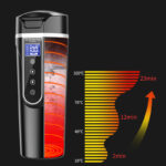 Smart Car Electric Heating Cup – Premium 400ml Digital Display Travel Thermos & Stainless Steel Portable Water Bottle - Image 6