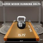 6% Incline Walking Pad - Under Desk Treadmill for Home Office, 1HP Portable Compact Running Machine, Upright Stand, 220 lbs Capacity - Image 10