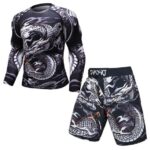 Men Compression Rashguard T Shirt – Premium Elastic Athletic Top & Gym Performance Fitness Shirt - Image 10