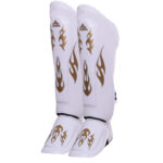MMA Sanda Greaves – Premium Artificial Leather Boxing Shin Guards & Martial Arts Training Protective Gear - Image 5