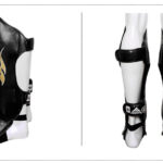 MMA Sanda Greaves – Premium Artificial Leather Boxing Shin Guards & Martial Arts Training Protective Gear - Image 3