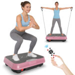 Vibration Plate Exercise Machine – Whole-Body Workout Platform with Resistance Bands - Image 5
