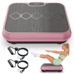 Vibration Plate Exercise Machine – Whole-Body Workout Platform with Resistance Bands - Image 3