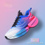 Carbon Plate Racing Sneakers – Lightweight Mesh Athletic Running Shoes - Image 2