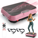Vibration Plate Exercise Machine – Whole-Body Workout Platform with Resistance Bands - Image 2
