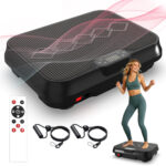 Vibration Plate Exercise Machine – Whole Body Workout Platform for Home Gym - Image 3