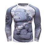 Men Long Sleeve Training Sweater – Premium Camouflage Gym Sportswear Top & Athletic Performance Pullover - Image 2