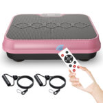 Vibration Plate Exercise Machine – Whole-Body Workout Platform with Resistance Bands - Image 4