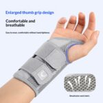 Wrist Support Strap – Adjustable Double Strap Wrist Wrap for Badminton & Sports - Image 3