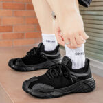 Fly Knit Mesh Sneakers – Breathable Korean Style Casual Running Shoes - Image 6