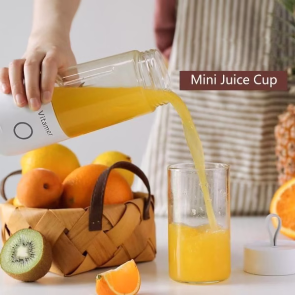 350ml Portable Blender Juicer Electric USB Rechargeable - Image 2